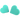 Grindstone - Turquoise Tejas Heartstopper 5/8 Toe Stops - Sold In Pairs