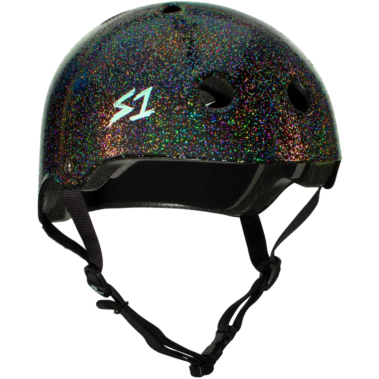 S1 Lifer Helmet - Black Gloss Glitter
