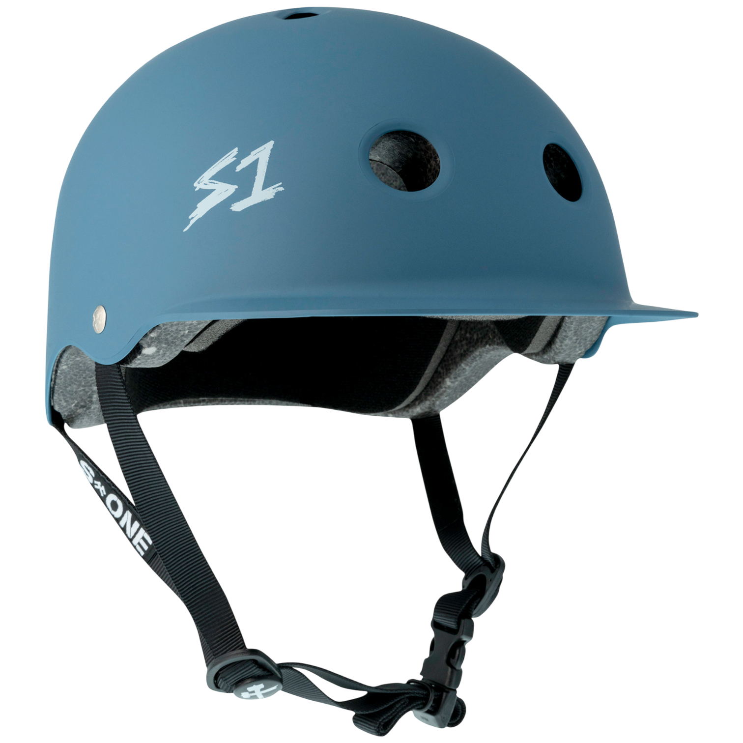 S1 Lifer Brim Helmet - Grey Ocean Matte