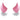 MagNeatOhz: Small Pink Devil Horns for Helmet