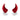 MagNeatOhz: Large Red Devil Horns for Helmet