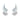 MagNeatOhz: Large White Devil Horns for Helmet
