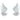 MagNeatOhz: Small White Devil Horns for Helmet