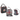 Edea - Jacquard (Red/Black) 4 Set Roller Wheel Case - Sold Individually