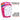 187 Killer Pads - Moxi Super Six Pack | Pink - Adult Knee/Elbow/Wrist Safety Gear Set