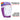 187 Killer Pads - Moxi Super Six Pack | Lavender - Adult Knee/Elbow/Wrist Safety Gear Set