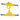 XOXO - Yellow 3 Inch Wide Trucks