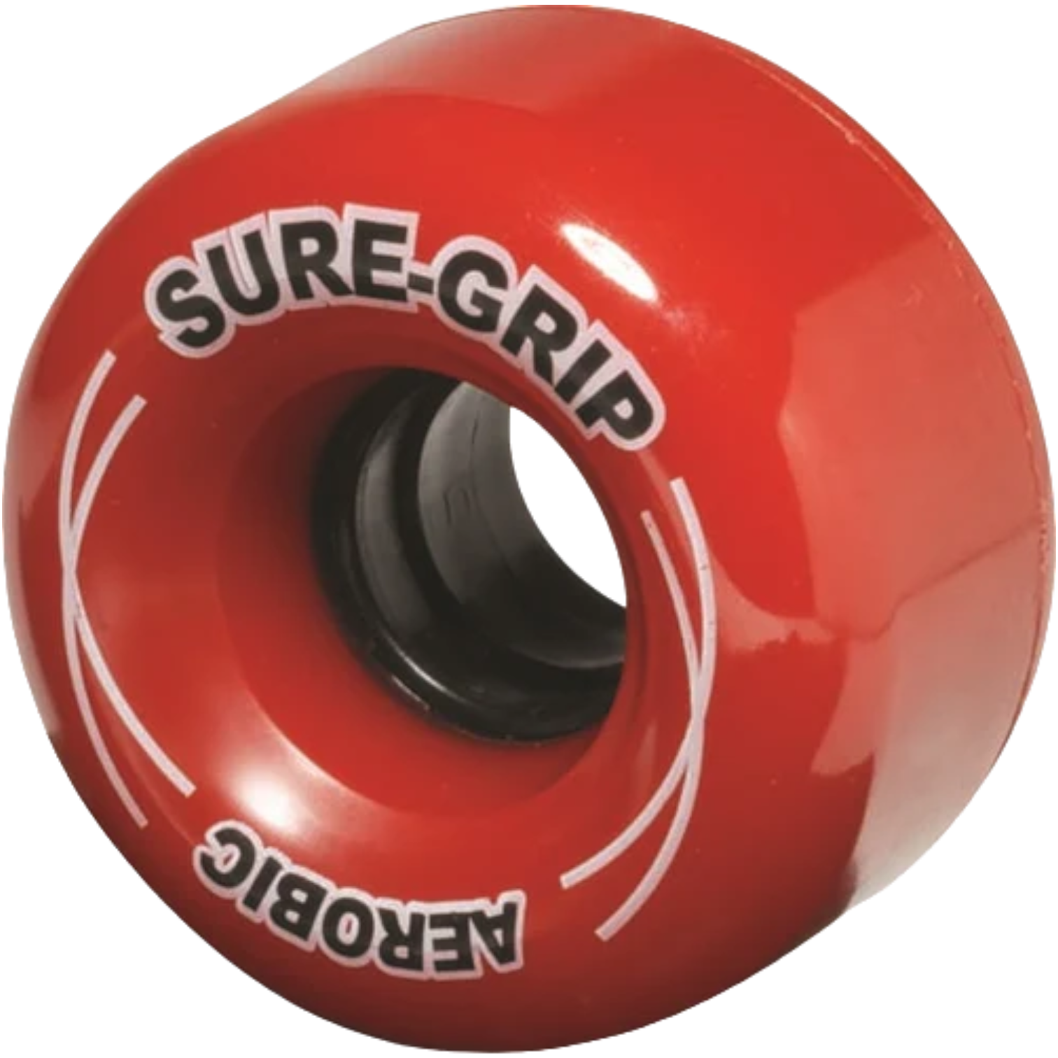 Sure Grip - Red Aerobic 62mm Outdoor Wheels (4 Pack) – Skate Ratz