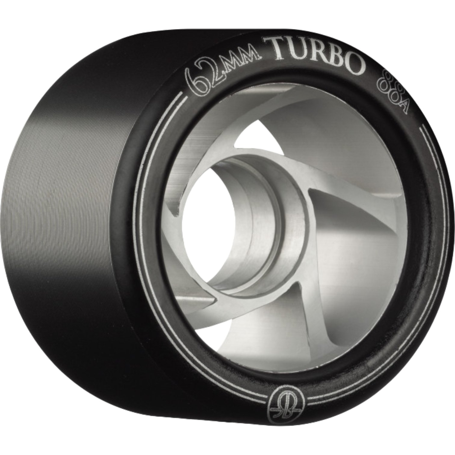 Rollerbones - Black Turbo 62mm Indoor Wheels (4 Pack) – Skate Ratz