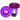 Jammerz Toe Plugs - Light Up - Magenta - 5/8 Plug ( set of 2 )