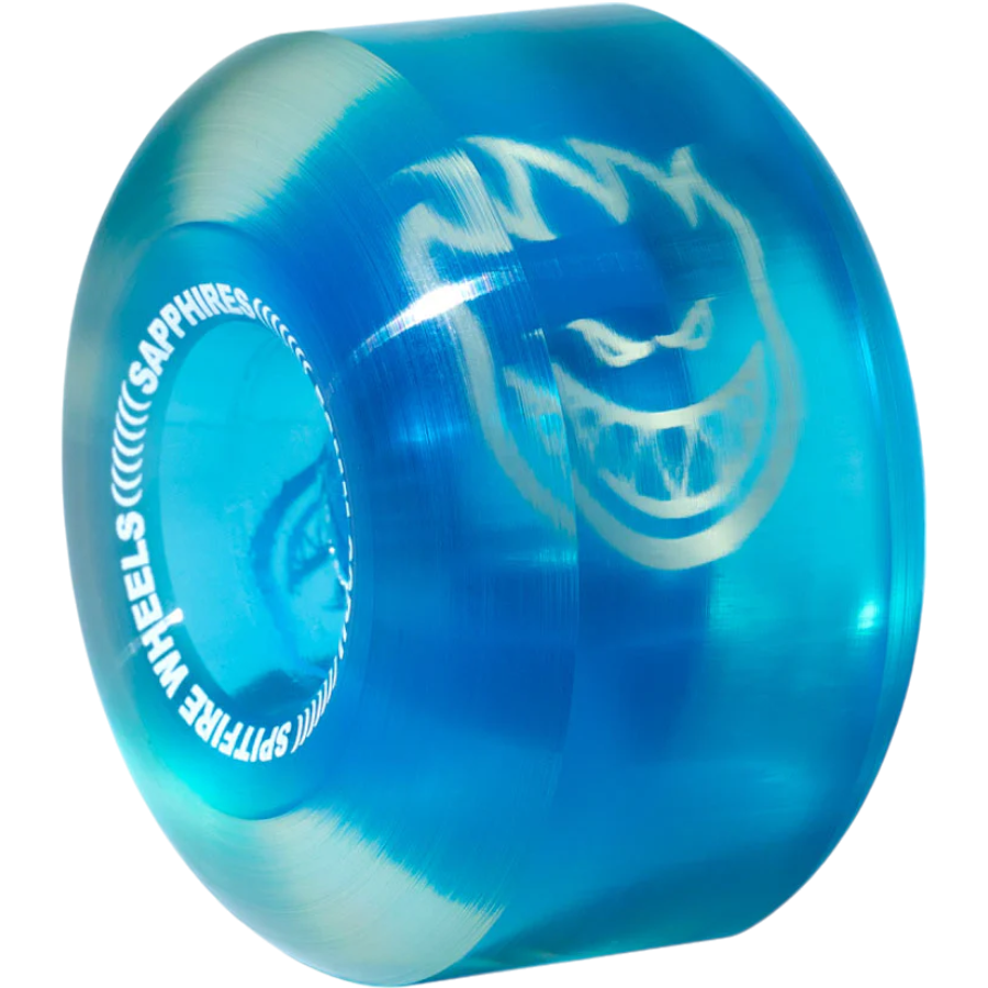 Spitfire - 90D Sapphires Radial Clear/Blue - 56mm - Skateboard Wheels ...