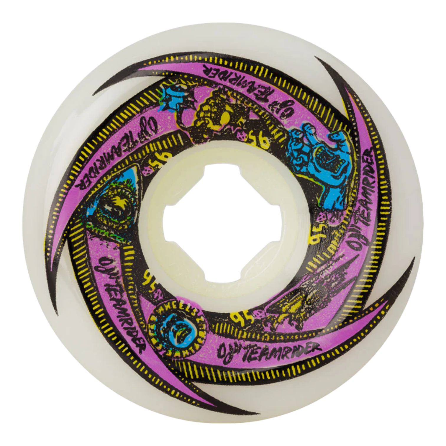 OJ Wheels - 57mm Teamrider Original 95a - Skateboard Wheels – Skate Ratz