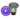Jammerz -- Rainbow Light Up 5/8 Toe Plugs (Sold In Pairs)
