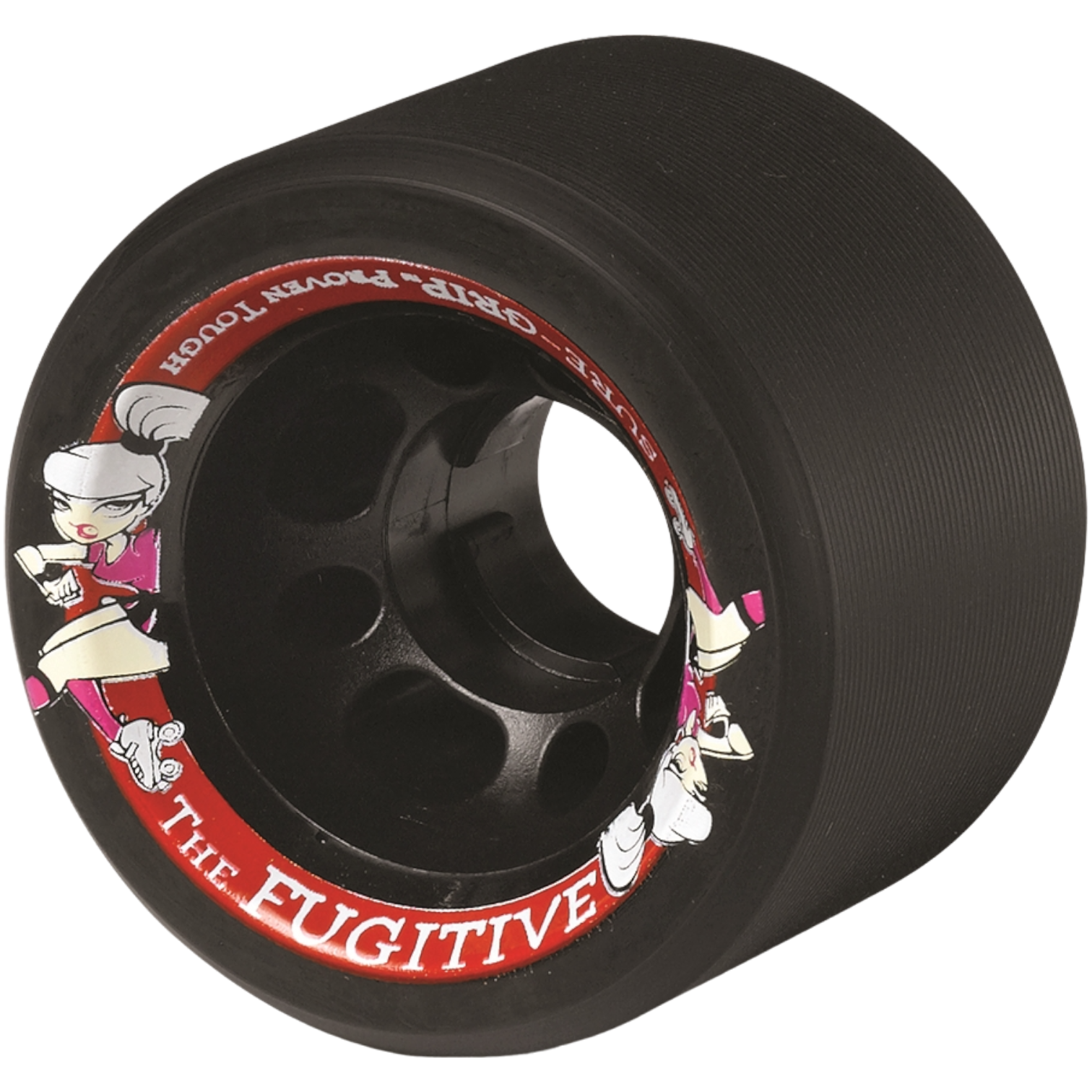 Sure Grip - Black Fugitive 62mm Wheels (4 Pack) – Skate Ratz
