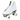 Riedell Skates - White 120 Juice - Indoor Rhythm Rink Skates