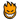 Spitfire - Red Fireball Big Head Sticker Large - Sold Individually