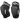 Smith Scabs - Black/Black Elite II Knee Pads - Sold In Pairs