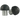 Bont - Black 5/8 Toe Plugs (Sold In Pairs)