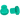 Jammerz Toe Plugs - Mint / Teal - 5/8 Plug ( set of 2 )