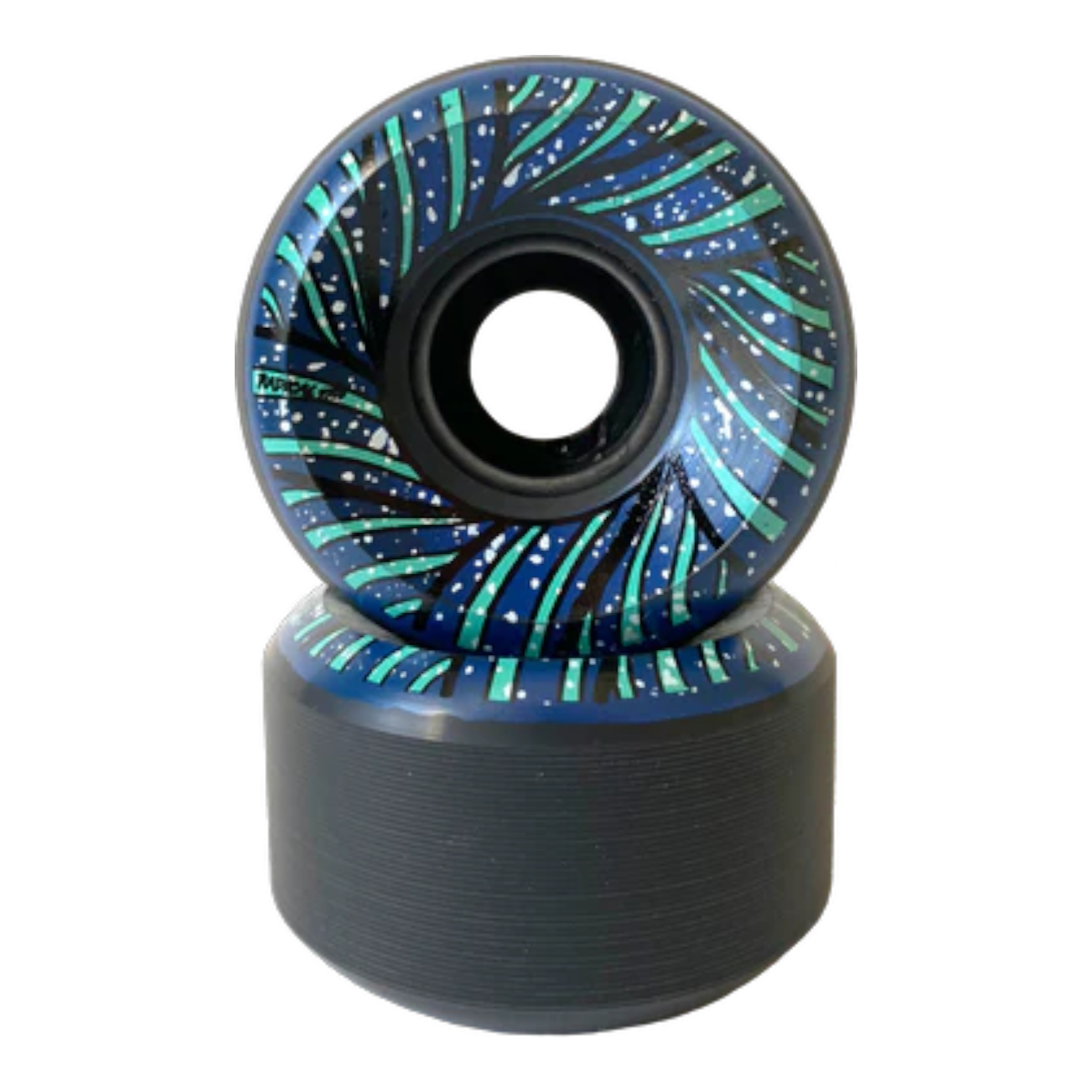 Radical Wheels - Black/Graphic 56mm 97A Wave Wheel (4 Pack) – Skate Ratz