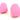 Grindstone - Heartstopper Toe Stops 5/8 stem ( sold in pairs ) - BB Pink