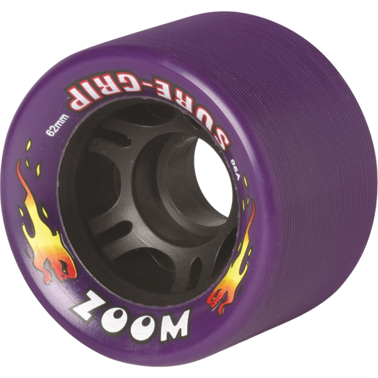 Sure Grip - Zoom 62mm 95a Purple Speed Wheels ( 4 Pack ) – Skate Ratz