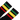 Socco - Red/Green/Yellow Striped Socks | Black
