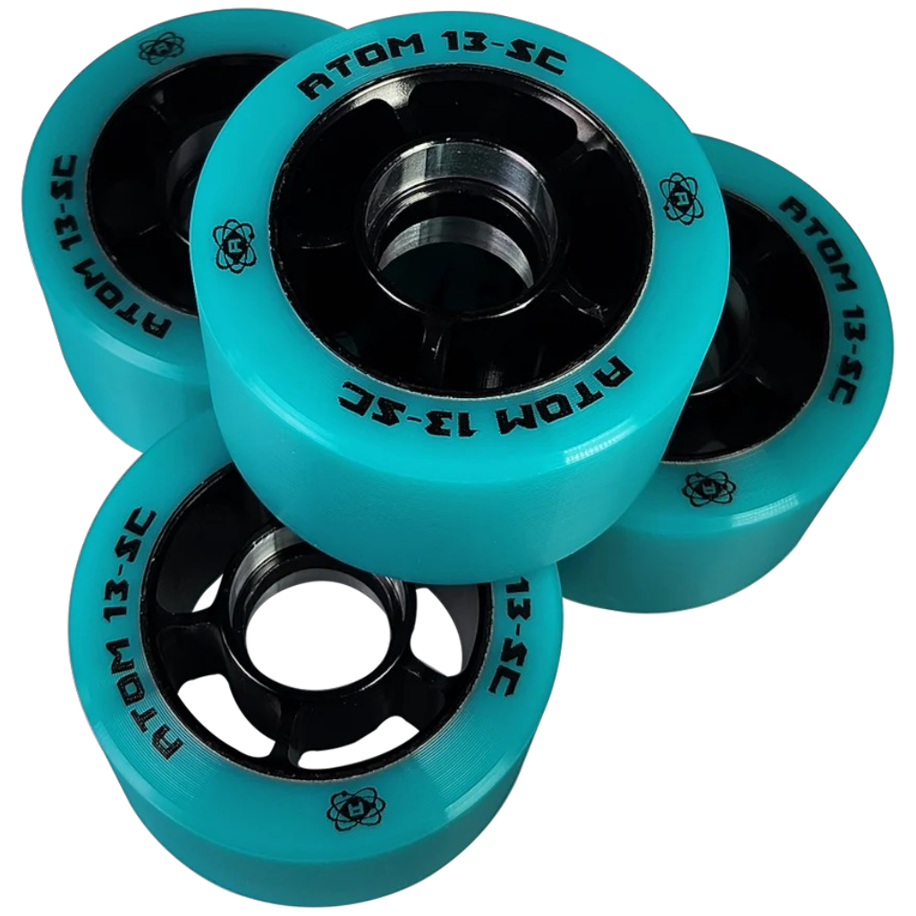 Atom Skates - Alloy 13 Aluminum Hub Wheels (4 Pack) – Skate Ratz